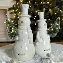 Laden Sie das Bild in den Galerie-Viewer, Tiziano Figur Schneemann Sören LED weiß-creme