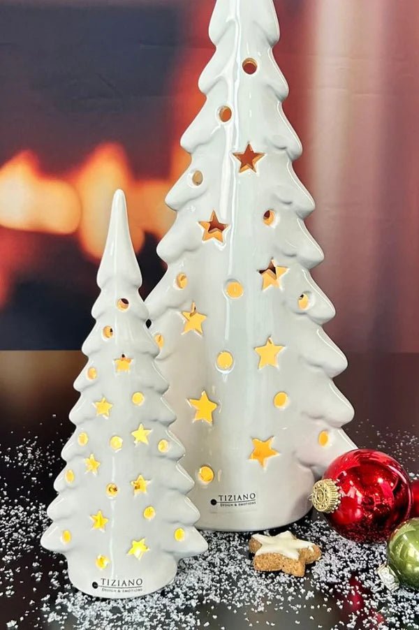 Tiziano Baum Trissino LED und Timer creme - Lillyano