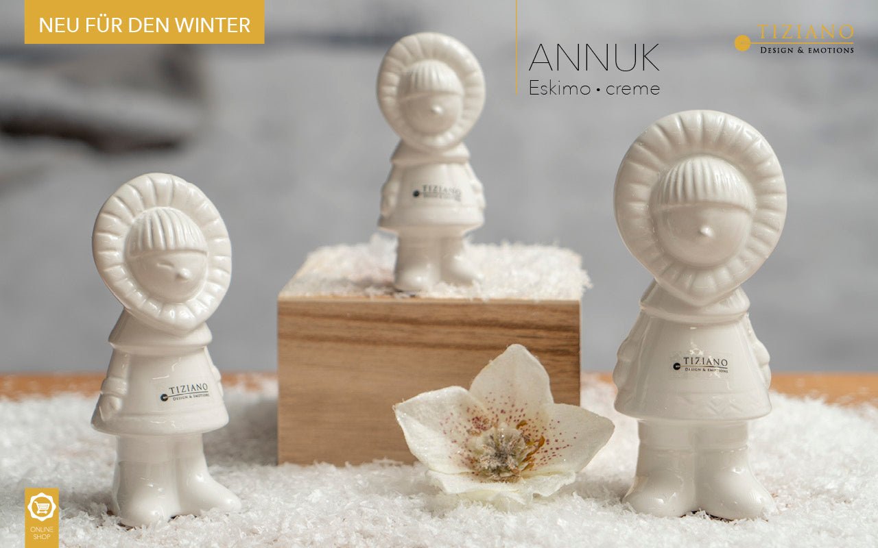 Tiziano Eskimo Annuk weiss - creme - Lillyano