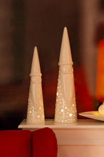 Laden Sie das Bild in den Galerie-Viewer, Tiziano Santa Tinello LED weiß-creme Timer