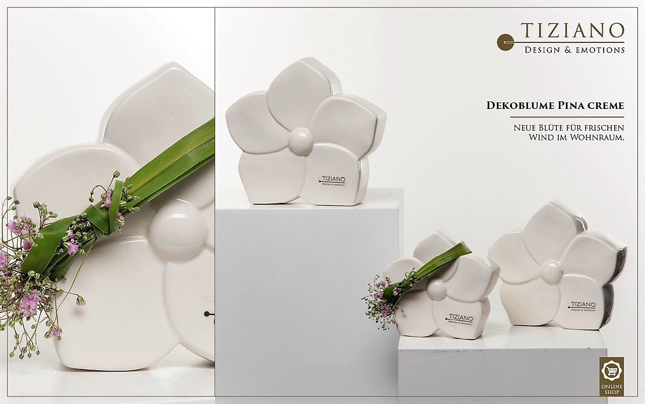 Tiziano Dekoblume Pina creme - Lillyano