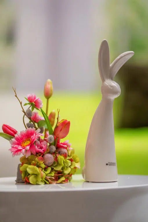 Tiziano Hase Finola weiß - creme - Lillyano
