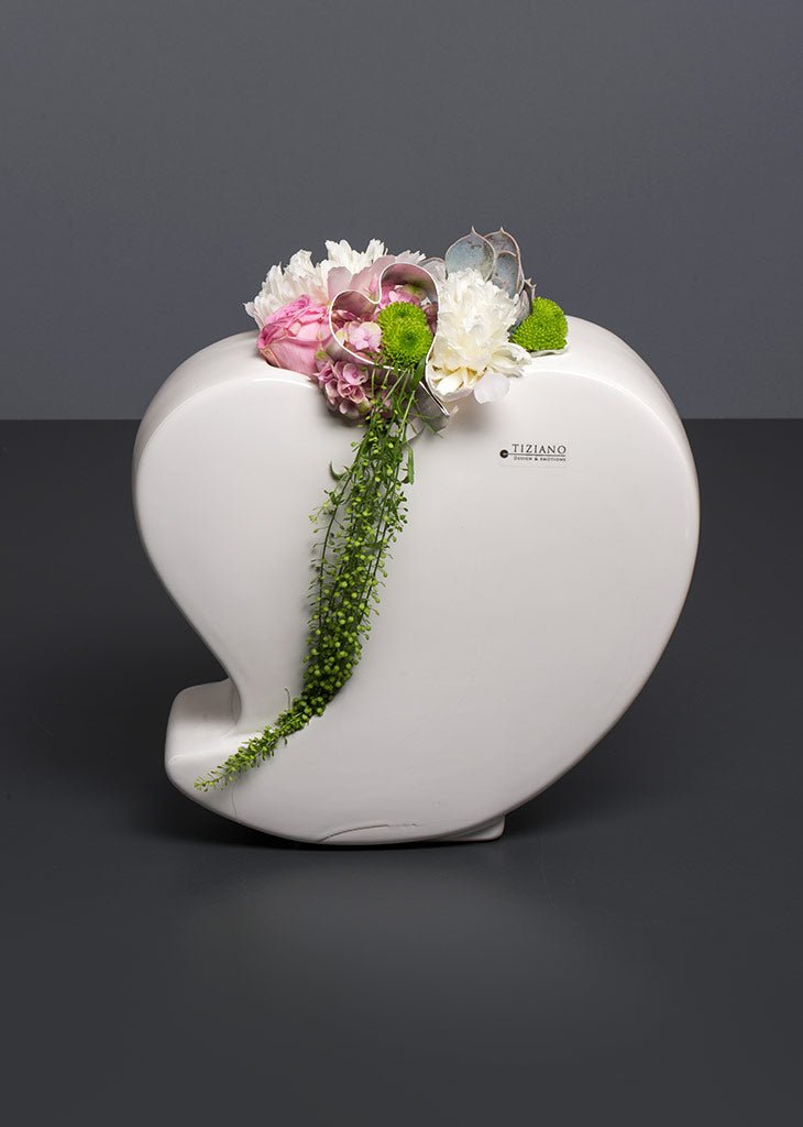 Tiziano Vase Dekoherz Camolia XL 40 cm - Lillyano