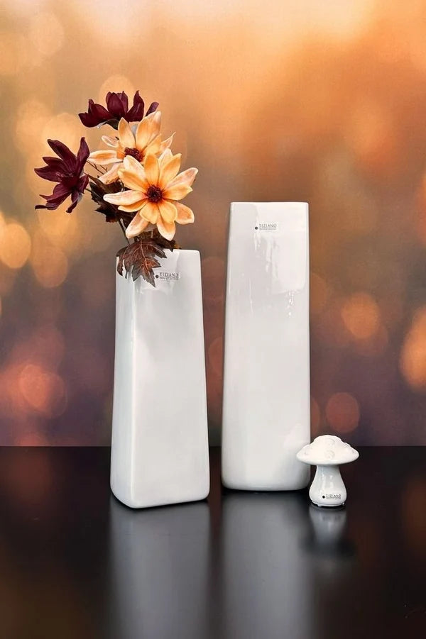 Tiziano Vase Lago creme