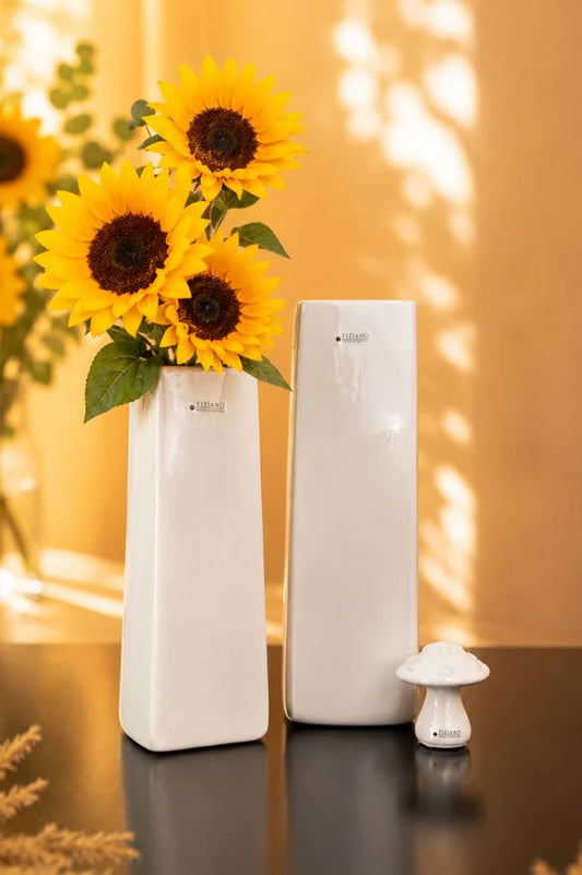 Tiziano Vase Lago creme