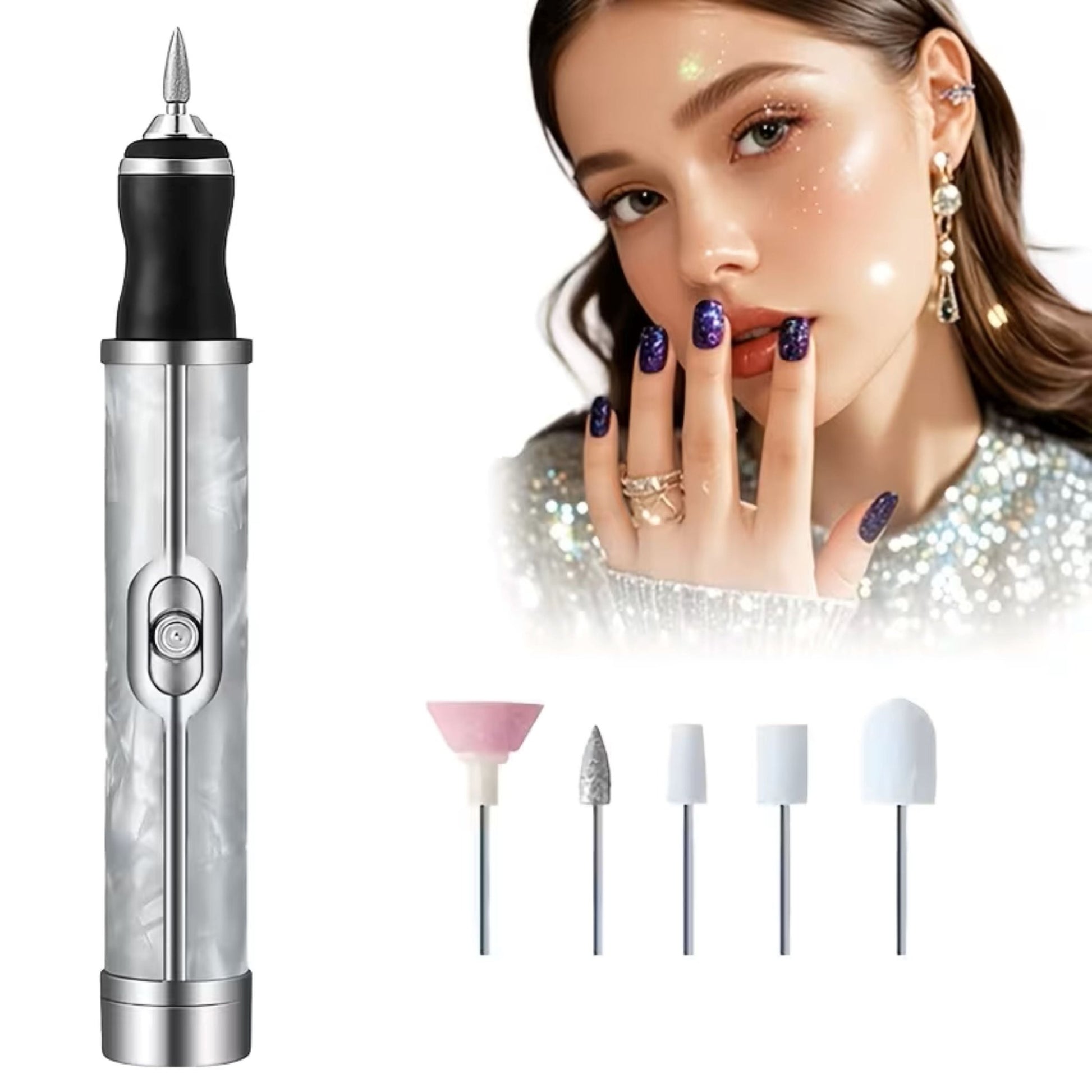 Elektrisches Nagelfeile - Set Nagelfräsmaschine, Tragbar jetzt zum Sonderpreis - Lillyano