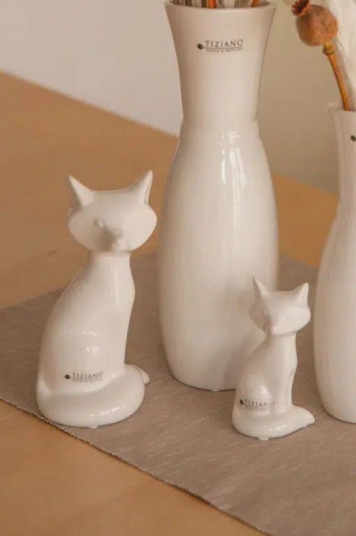 Fuchs Valo sitzend creme – weiß - Lillyano