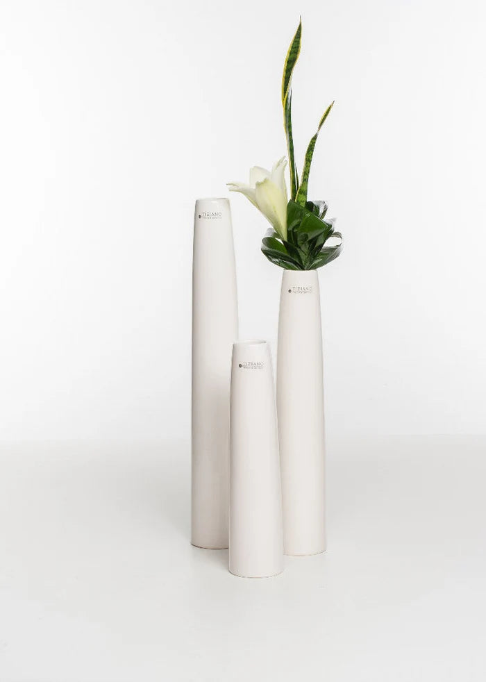 Tiziano Vase Limena creme