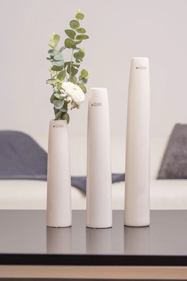 Tiziano Vase Limena creme