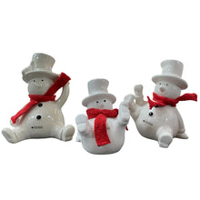 Laden Sie das Bild in den Galerie-Viewer, Tiziano Schneemann Carlo mit Schal 2. Wahl
