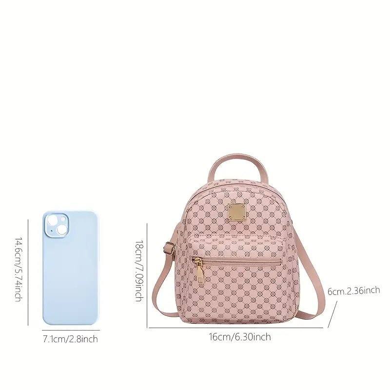 leichte wanderrucksäcke für frauen Stilvoller Punkte-Rucksack mit Verstellbarem Gurt, Schultertasche mit Reißverschluss Lillyano Pina DESIGN seit 1979 Plain Ebike Model:BK7S