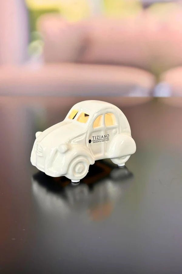 Tiziano Auto Ente Milo LED + Timer 12cm creme - Lillyano