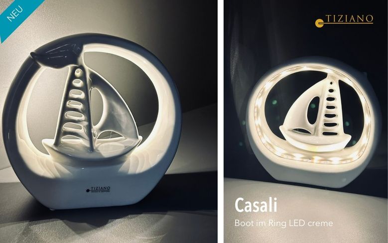 Tiziano Boot Casali in Ring led und Timer - Lillyano
