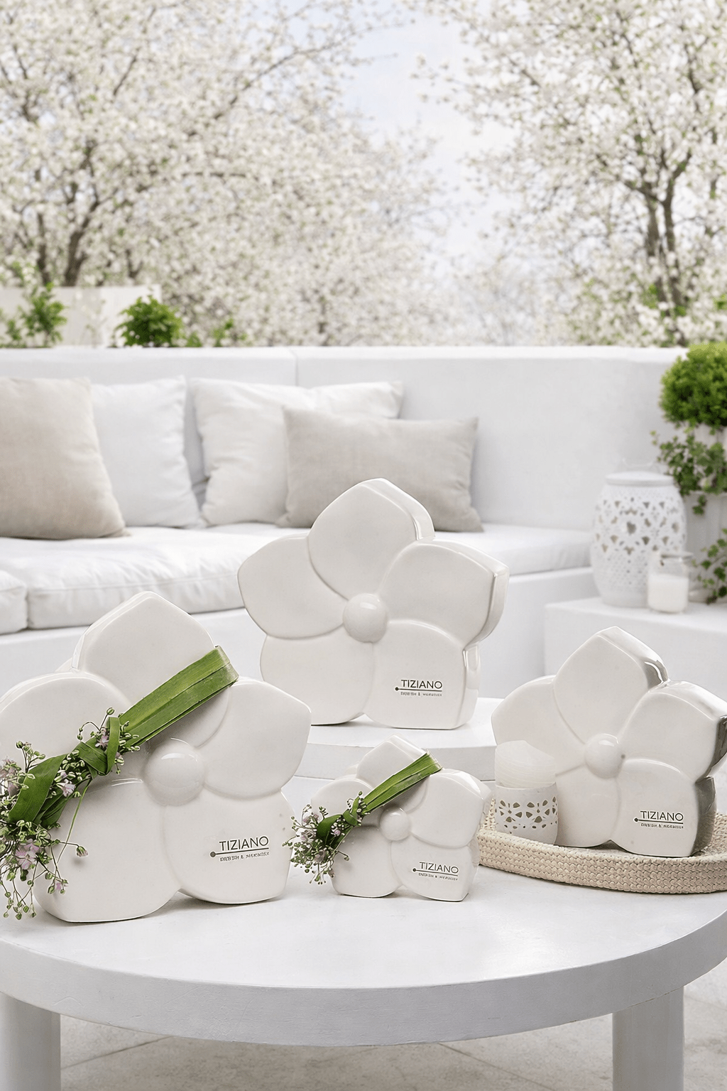 Tiziano Dekoblume Pina creme - Lillyano