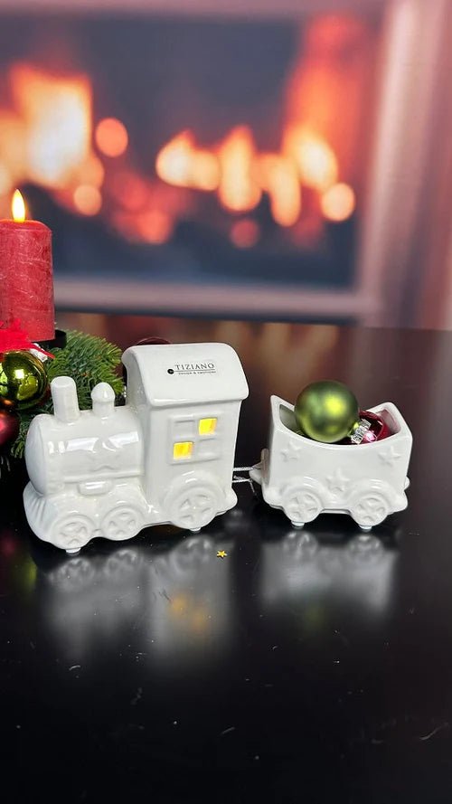 Tiziano Dekozug Lukas 2tlg. mit LED + Timer - Lillyano