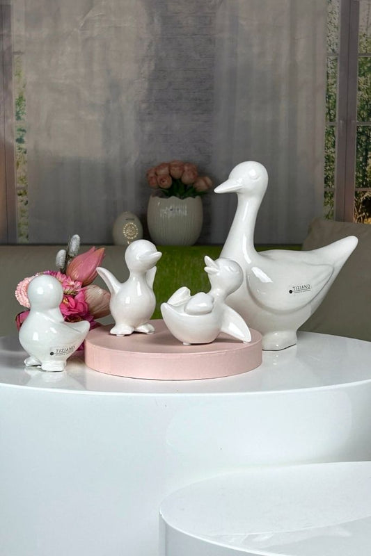 Tiziano Ente Duffy weiss creme - Lillyano