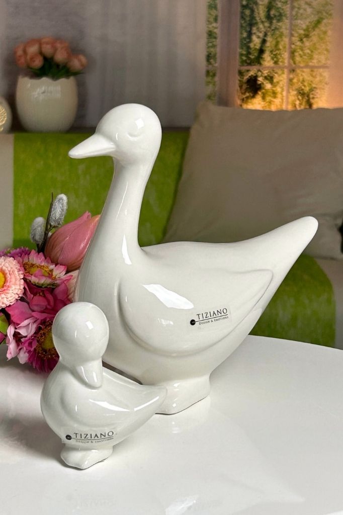 Tiziano Ente Duffy weiss creme - Lillyano