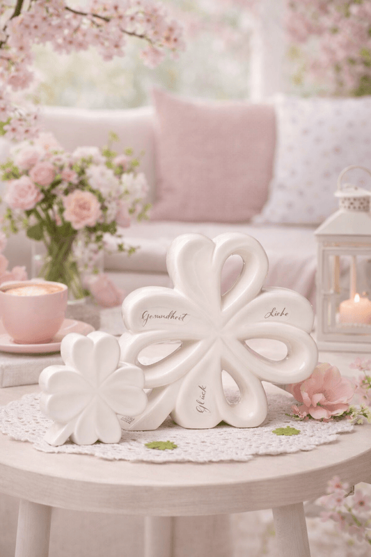 Tiziano Glücksblatt Alegra offen mit Schrift - Lillyano