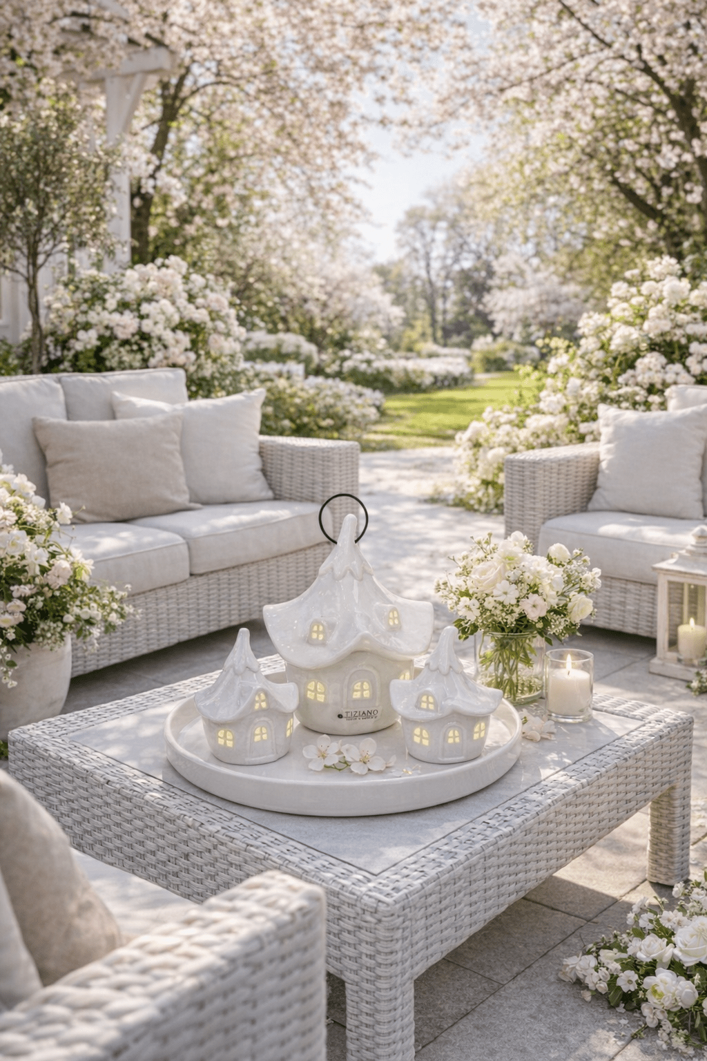 Tiziano Haus Bobelli Led 12cm + Timer Garden - Lillyano