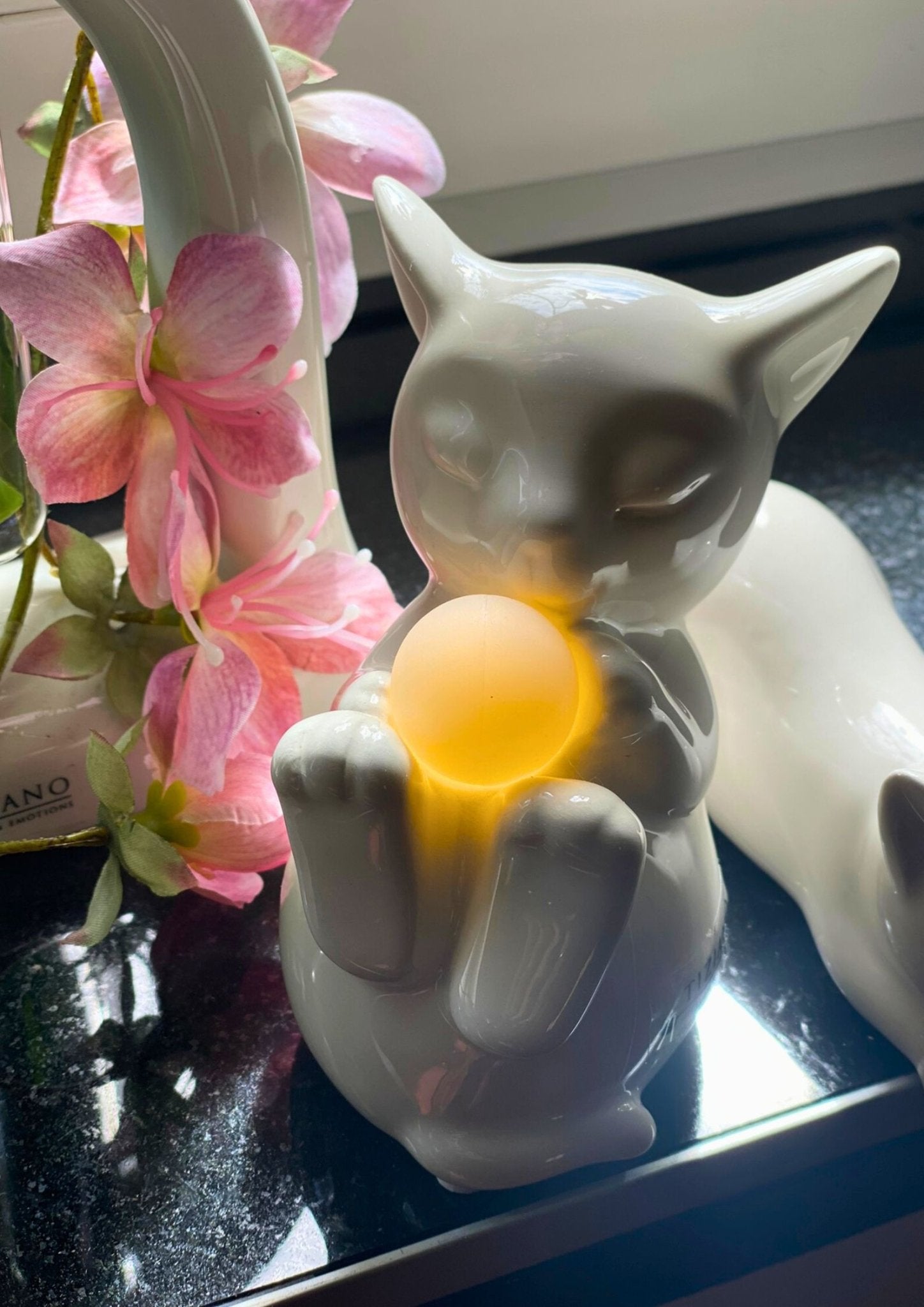Tiziano Katze Nala mit LED Kugel + Timer - Lillyano