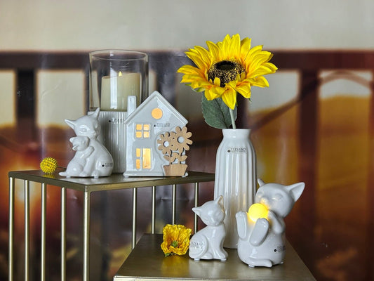 Tiziano Katze Nala mit LED Kugel + Timer - Lillyano