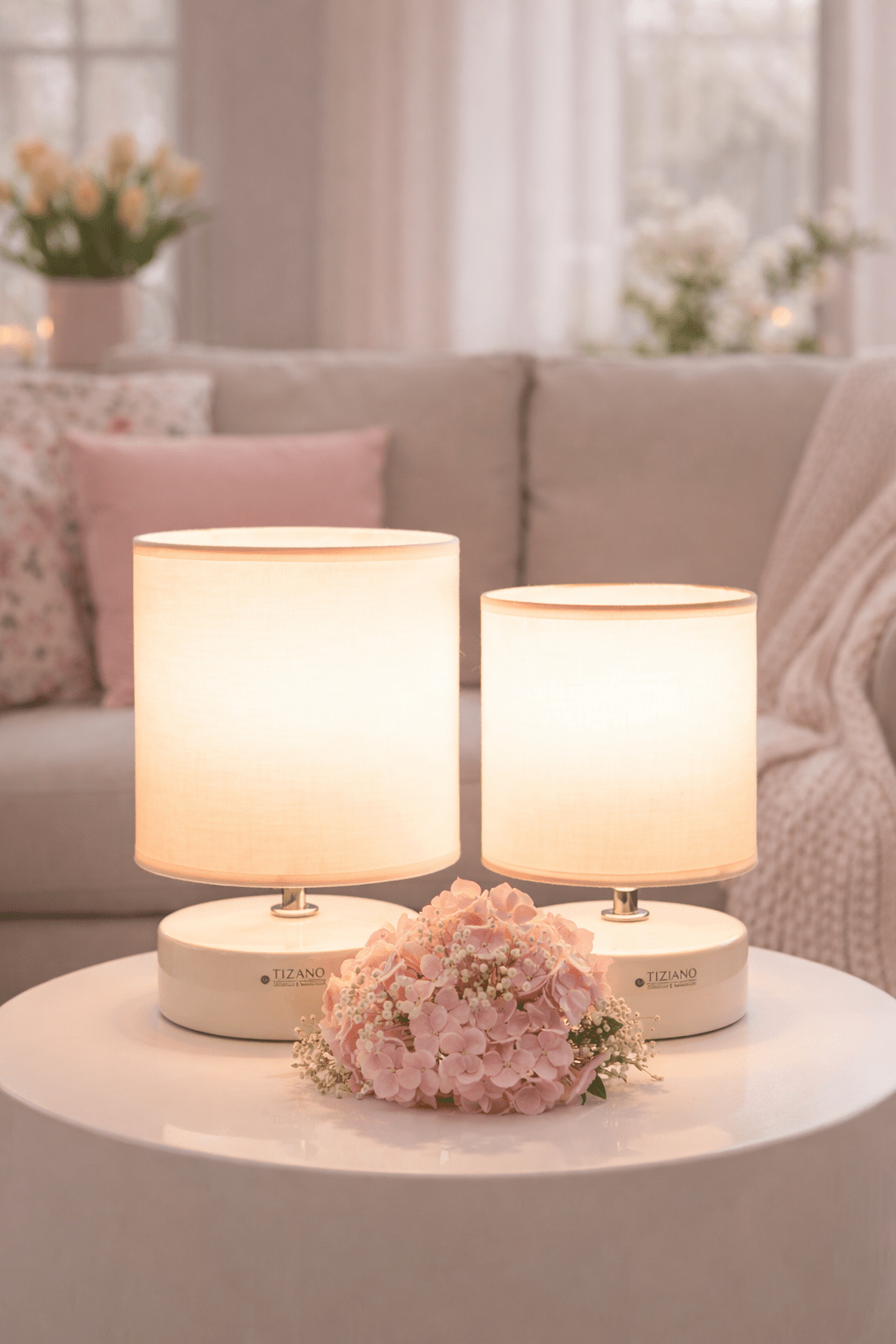 Tiziano Lampe Minera creme - weiß - Lillyano