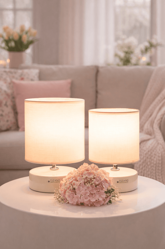 Tiziano Lampe Minera creme - weiß - Lillyano