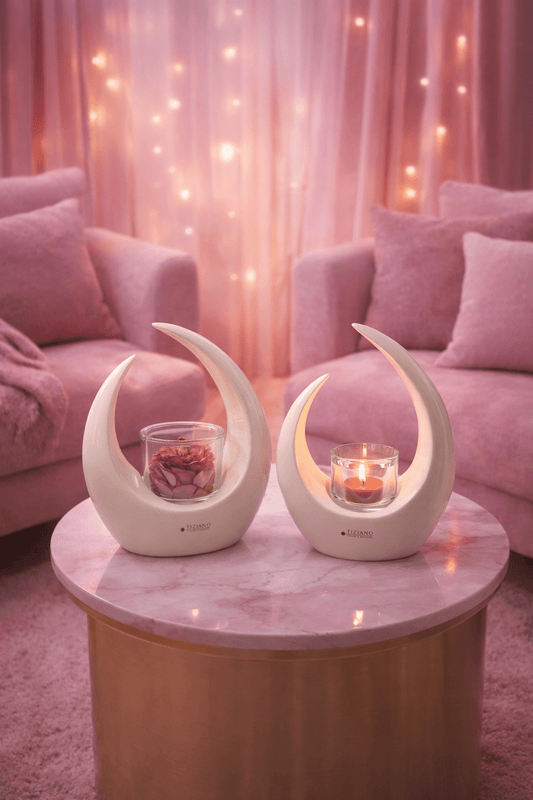 Tiziano Licht Cecita mit LED + Timer Klarglas - Lillyano