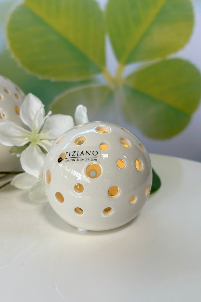 Tiziano Lichtkugel Padova rund LED - Lillyano