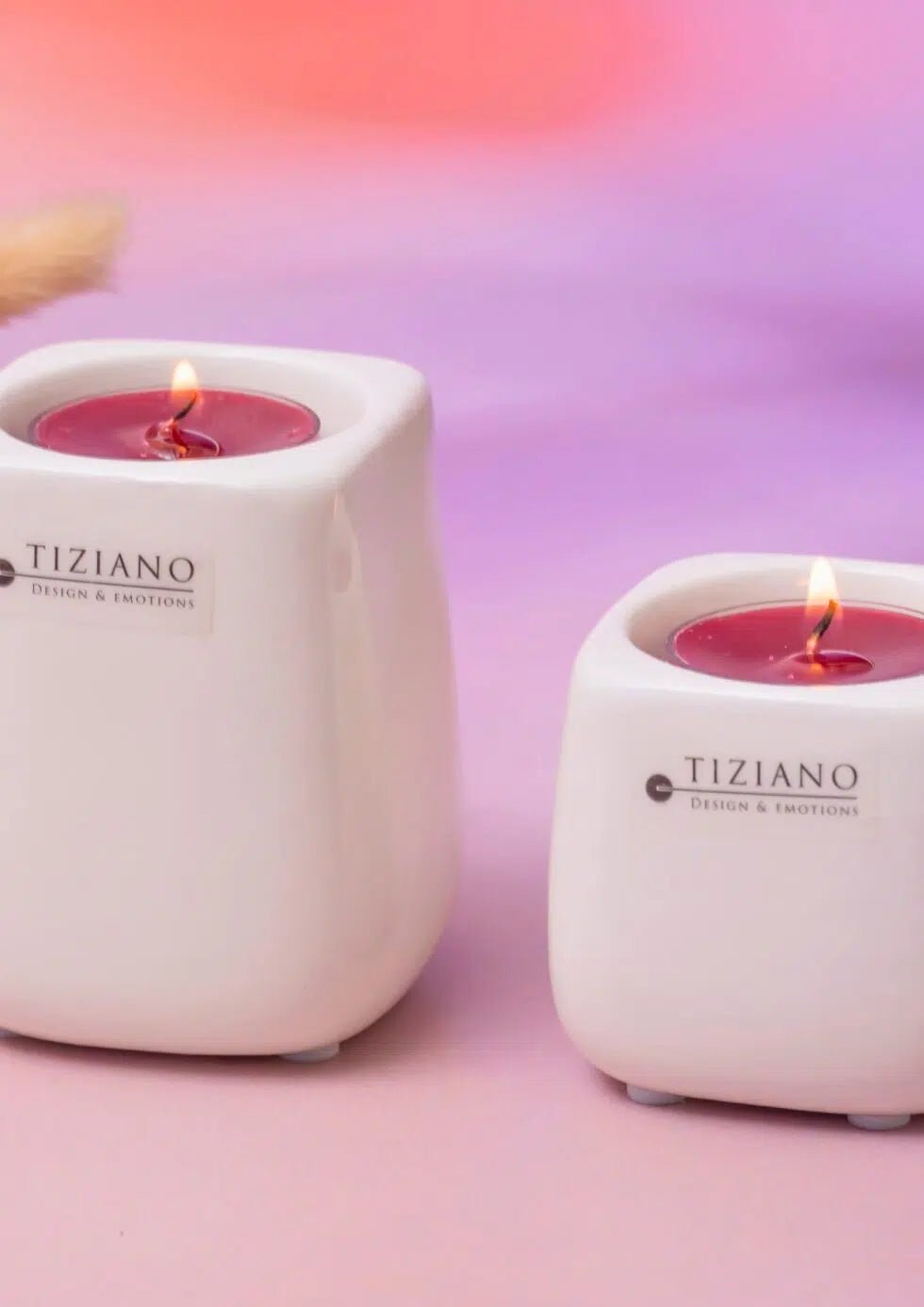 Tiziano Teelicht Brezone creme - Lillyano