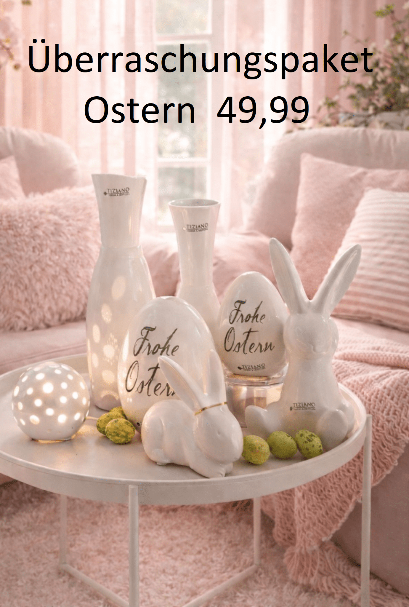 Tiziano Überraschungsbox Ostern Angebot! Osterdeko - Hasen uvm - Lillyano