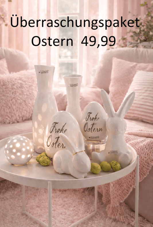 Tiziano Überraschungsbox Ostern Angebot! Osterdeko - Hasen uvm - Lillyano