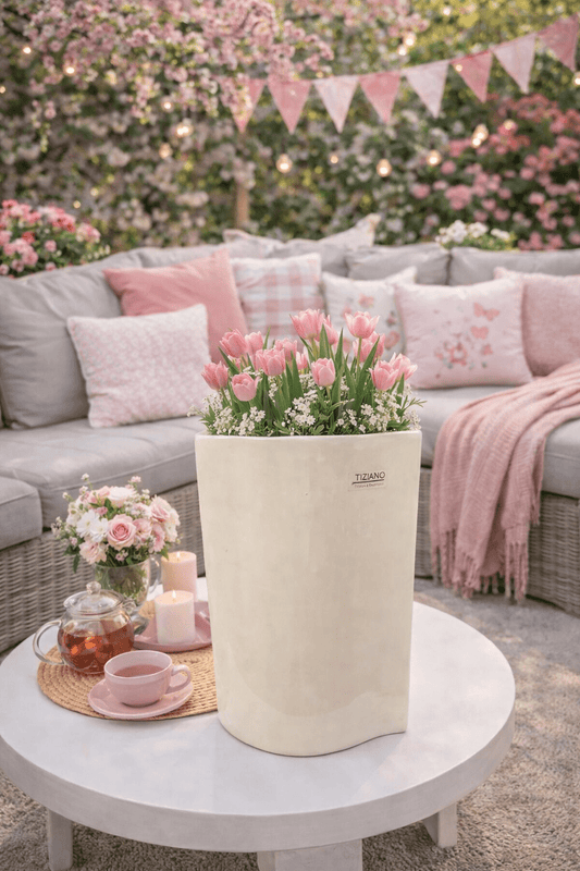 Tiziano Vase Liguri 30 cm hoch - Lillyano
