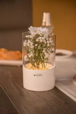 Tiziano Windlicht Laterna LED und Timer - Lillyano