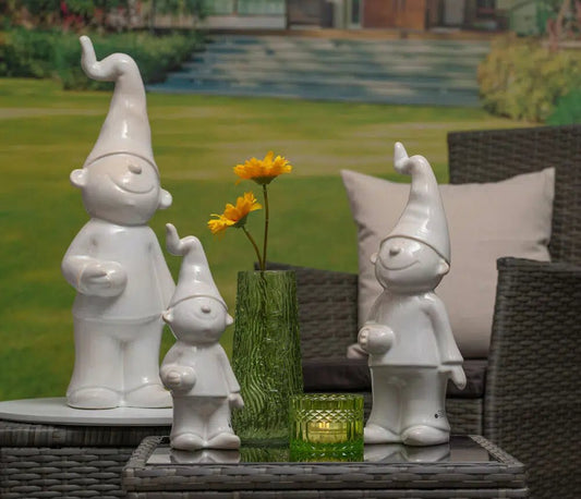 Tiziano Zwerg Fido stehend outdoor creme - Lillyano