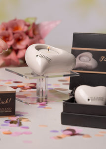 Tiziano Geschenkbox  Teelicht Amore creme