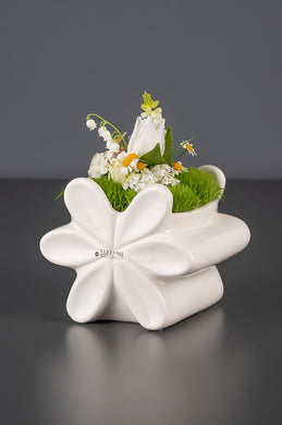 Deko# Geschenke# Ostern# Tiziano# Frühling# Frühjahr# dekoriert# happy# Schale# Keramik# Lillyano# Kübel