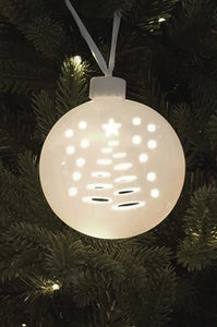 Tiziano Hänger  Lichtkugel Lusia mit  LED  weiß creme Angebot