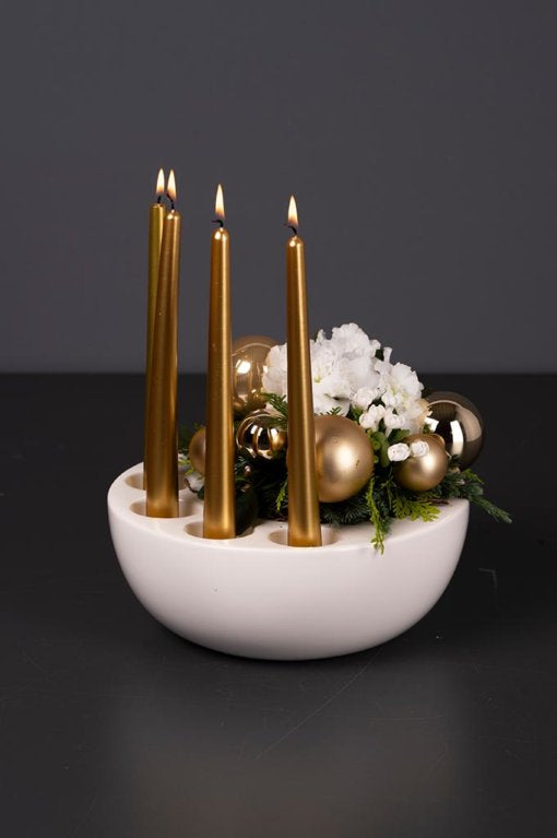 Tiziano Adventschale Raveo rund