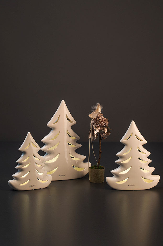 Tiziano Dekobaum Tiana LED Beleuchtung mit Timer creme offen