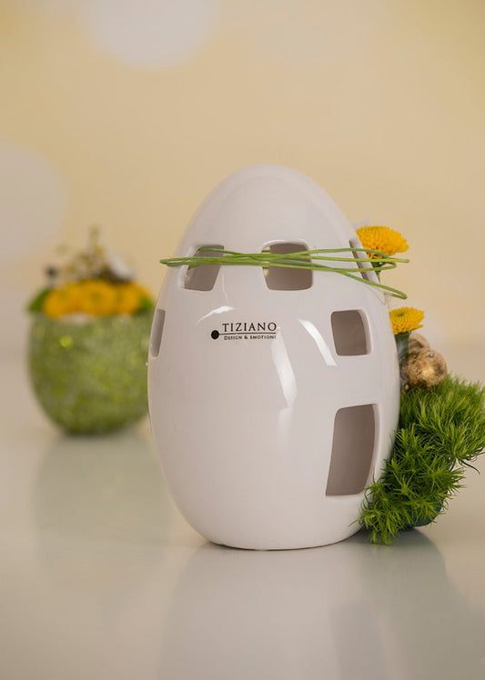 Tiziano Deko Ei Chieto LED creme - Lillyano