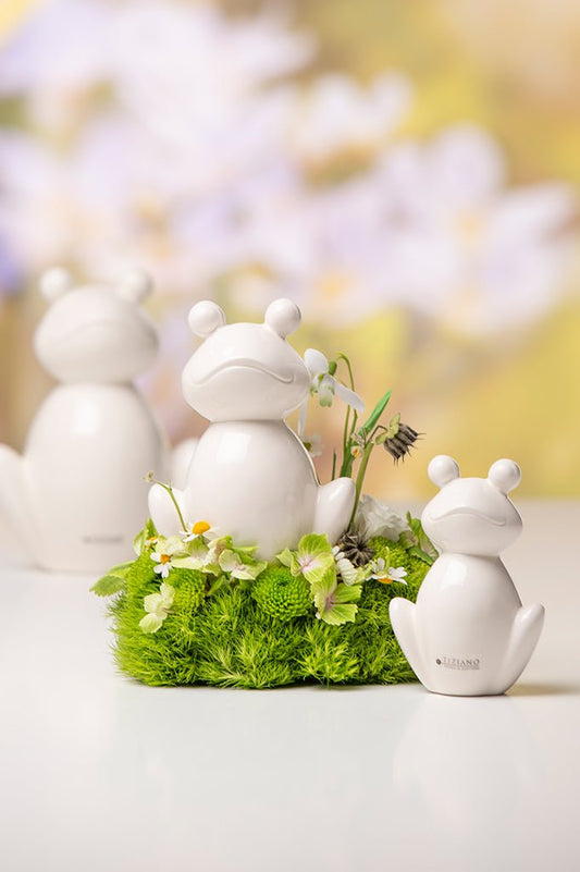 Tiziano Frosch Frolo weiß - creme - Lillyano