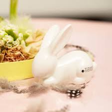 Tiziano Hase Fabrio schlafend creme weiss - Lillyano
