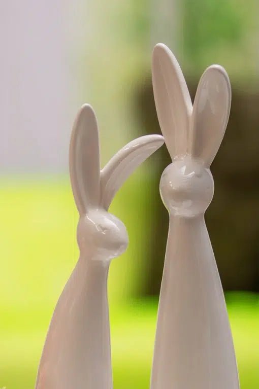 Tiziano Hase Finola weiß - creme - Lillyano