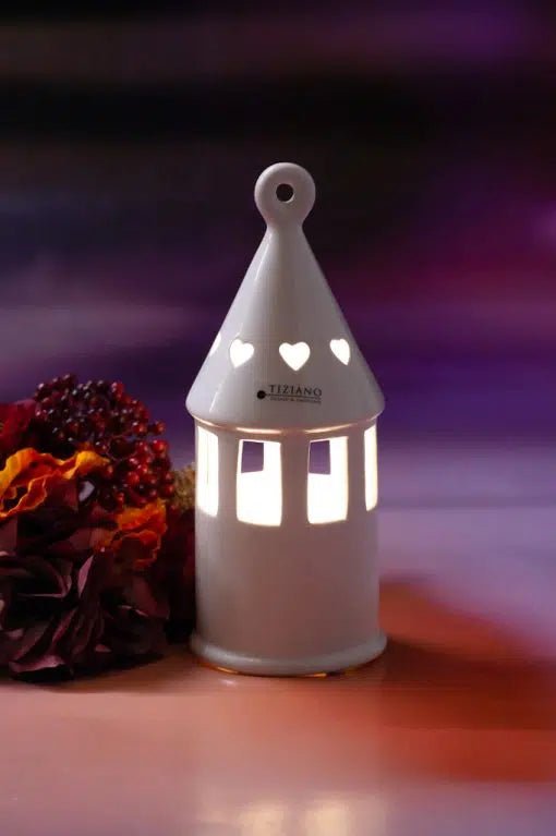 Tiziano Haus Magiolo LED und Timer weiß - creme - Lillyano