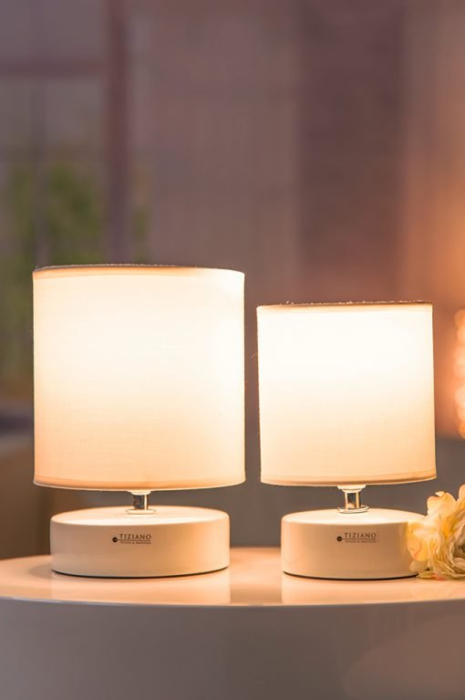 Tiziano Lampe Minera creme - weiß - Lillyano