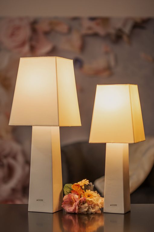Tiziano Lampe Salietto creme - Lillyano