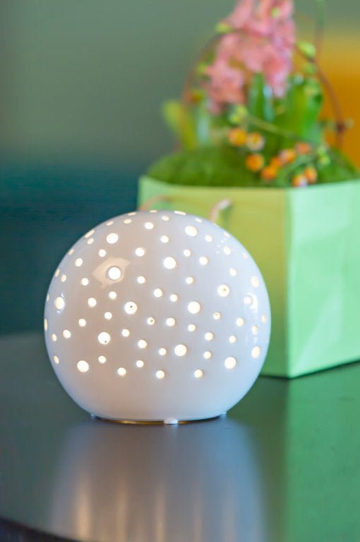Tiziano Licht Mendini LED oval klein creme - weiss - Lillyano