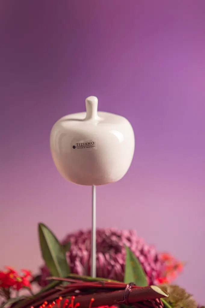 Tiziano Mini STecker Deko Apfel Dolce creme - Lillyano
