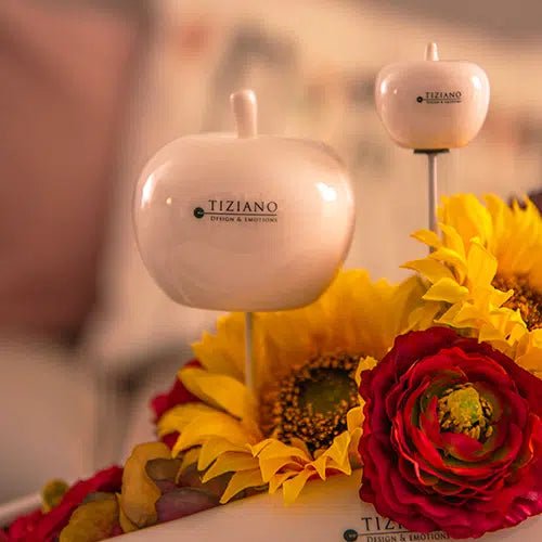 Tiziano Mini STecker Deko Apfel Dolce creme - Lillyano